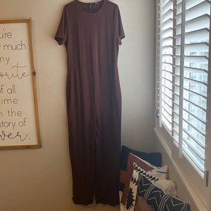 Cute and comfy short sleeve jumpsuit